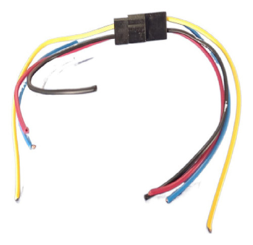 Ficha Empalme Macho/hembra De 4 Vias De 1 Mm De Plastico  Co 1
