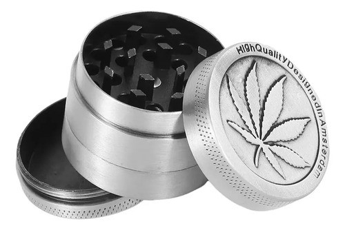 Mini Desmorrugador Dorado De Metal Imantado 4 Partes 0