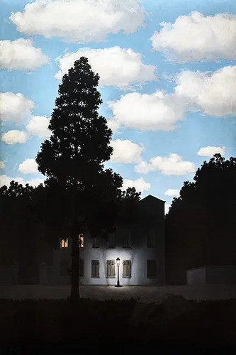Lamina Fine Art El Imperio De Las Luces Magritte 50x70 Myc 1
