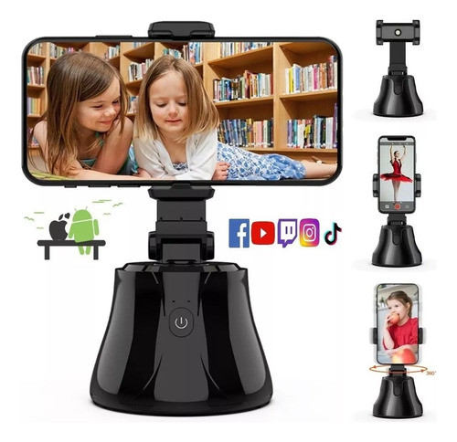Trípode / Soporte Celular Smart Con Seguimiento Facial 360º 1