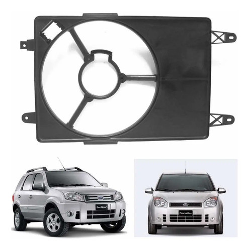 Encausador Electroventilador Para Ford Ecosport/ Fiesta Max 0