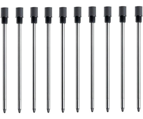 Cartucho De Tinta Ballpoint Pen D1 P/troika Negro Pack 10 0