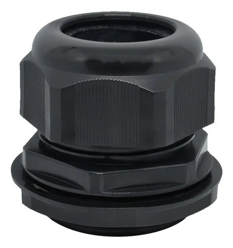 Prensacable Plastico 1 3/4 Ajuste 22 A 32mm Negro Conico X4 0