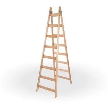 Escalera Pintor Madera 8 Escalones - Ynter Industrial 0