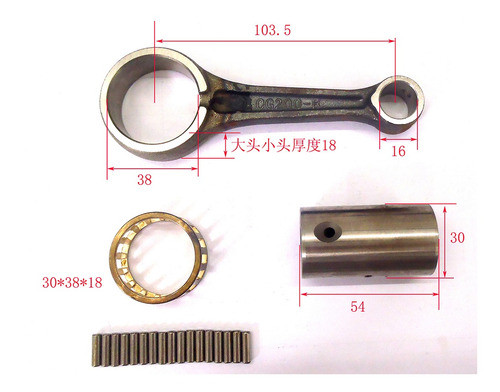 Biela Moto  Kit Gs3,monster 200 Cc 1