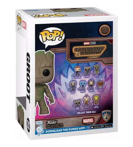Funko Pop Groot Guardianes De La Galaxia #1203 Original 1