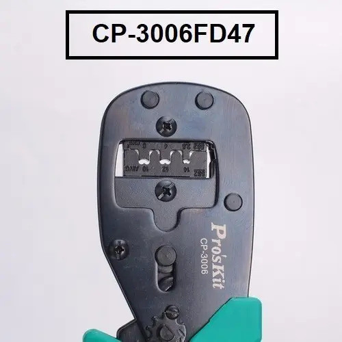 Pinza Crimpeadora Proskit Terminales Pala Desnudos 6pk-230c 0