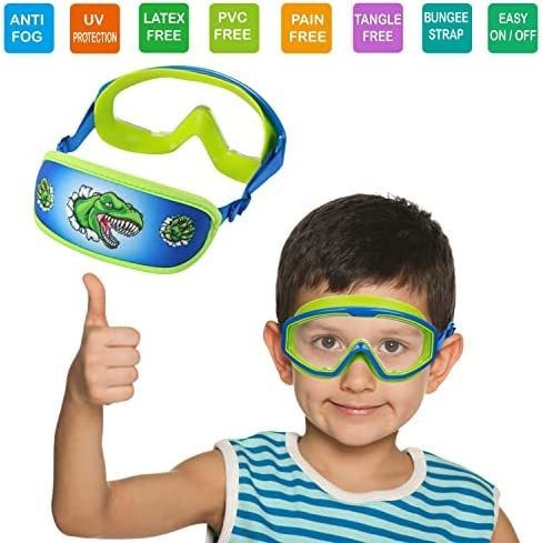Antiparras Natación Unisex Ruigao Niños Azul 1