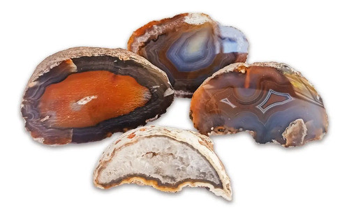 Piedra Agata Geoda Drusa Pulida Premium - Grande 0
