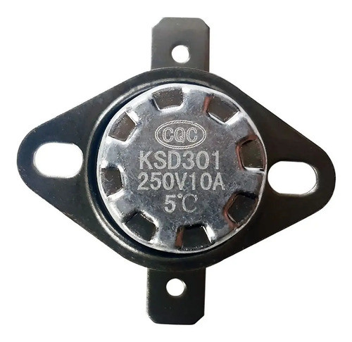 Sensor Termostato Ksd 301 250v 10a Normal Abierto 5ºc  Caba 0