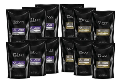Kit Issue 6 Shampoo Silver Blonde Y 6 Shampoo Golden Blonde 0