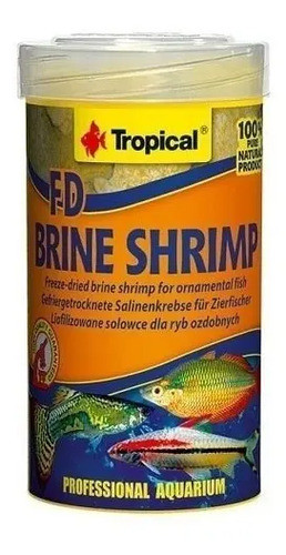 Tropical Fd Brine Shrimp 8gr Artemia Liofilizada Polypterama 0