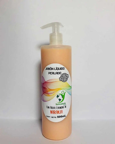 Jabón Líquido Perlado 500ml Bactericida En Envase Expendedor 1