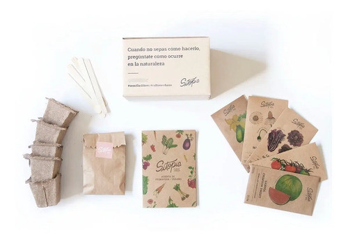 Kit De Huerta Cultivo Primavera Verano Sitopia 0