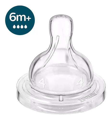 Tetina Anticolic Philips Avent Scy764/01 Fluir Rapido 1