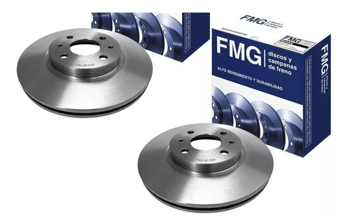 2 Discos De Freno Para Renault Megane 1 Kangoo Todas 0