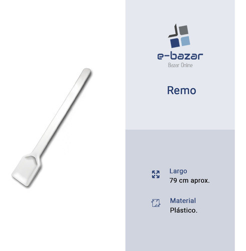 Remo Reforzado Gastronómico Polipropileno 80cm 1