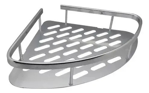 Esquinero Mediano Curvo Aluminio - Accesorios De Baño Ottone 0