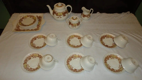Juego Ingles De Te Wedgwood Antiguo Gran Diseño Miralo 1