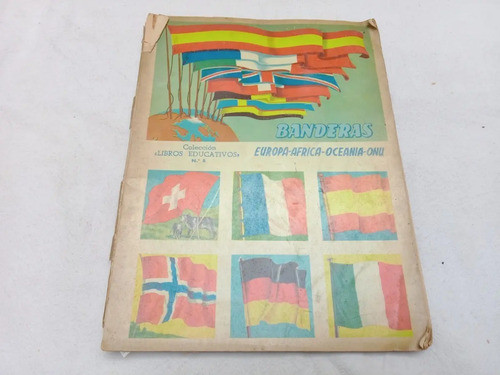Album De Figuritas Banderas Europa Africa Oceania Onu 0