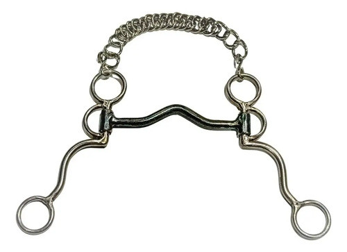 Freno Caballo Medio Puente Pata S 17 Cm Acero Inoxidable 0