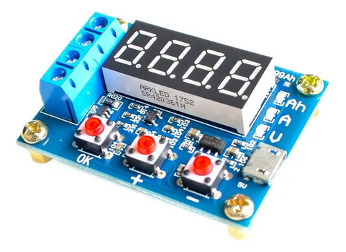 Arduino Probador De Bateria De Litio Zb2l3 0