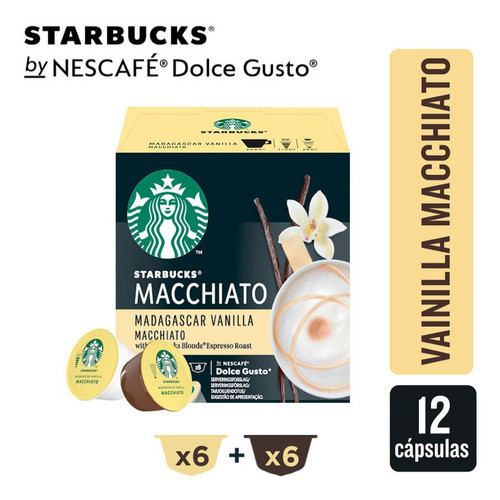 Nuevo!! Starbucks By Dolce Gusto Macchiato Madagascar 0