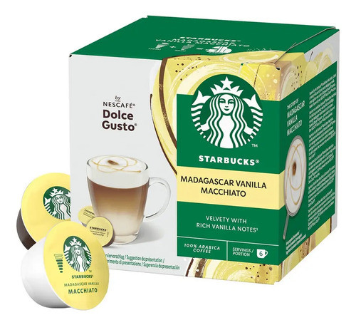 Nuevo!! Starbucks By Dolce Gusto Macchiato Madagascar 0