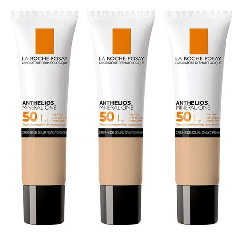 Combo X3 La Roche Anthelios Mineral One Fps 50+ Tono 02 30ml 0