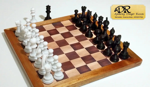 Juego De Ajedrez Profesional Artesanal Staunton 0