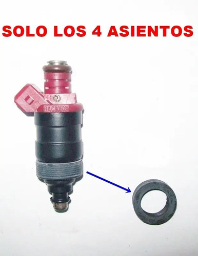 Kit De Asientos Del Inyector Bac906031 Vw Golf 1.8 0