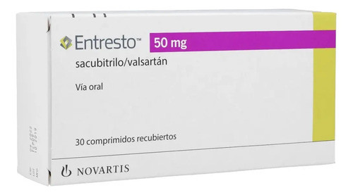 Entresto® 50mg X 30 Comprimidos (sacubitrilo - Valsartán) 0