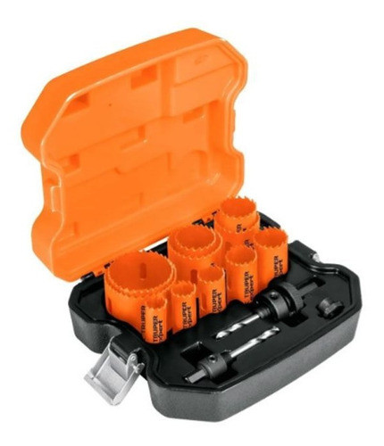 Juego De Sierras Copa P/ Madera Metal 14 Pz Truper Expert Ki 0