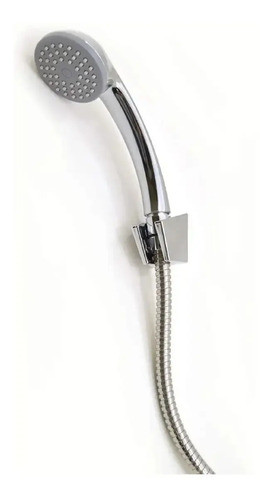 Duchero Teléfono Con Colilla Flexible 1.20m Y Soporte 1