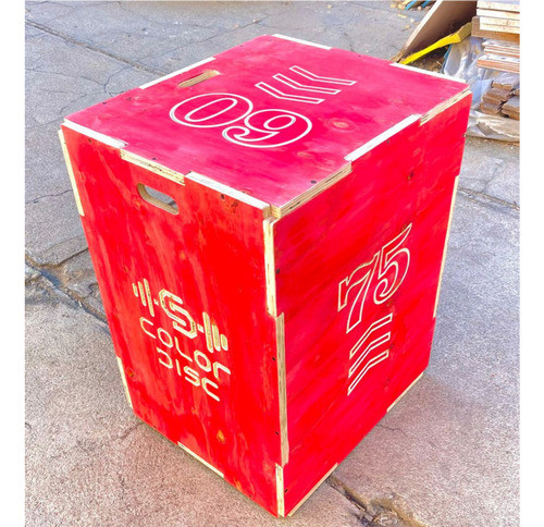 Cajón De Salto Para Crossfit 50x60x75 Con Encastres 1