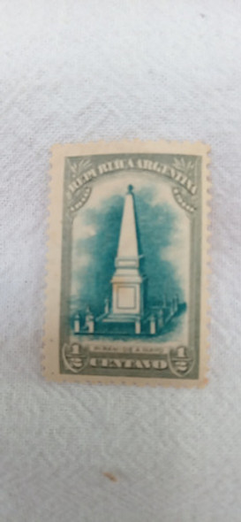 Estampilla 1/2 Centavo Piramide De Mayo Argentina 0