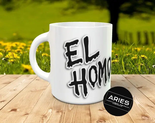 Taza Ceramica. Los Simpsons. El Homo. Prohibido Homeros 0