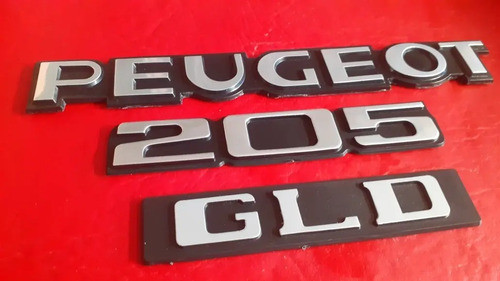Kit Insignias Peugeot 205 Gld 1
