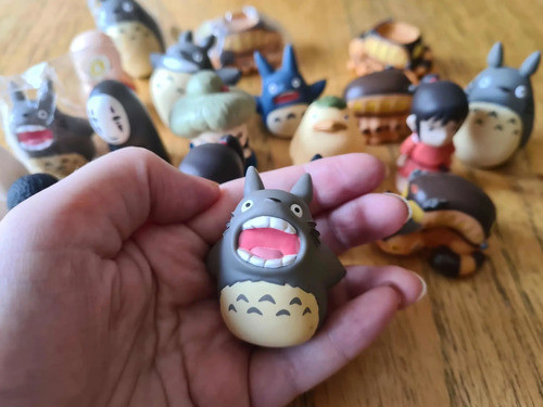 Muñeco Original Personajes Totoro Y Chihiro Miyazaki Ghibli 1