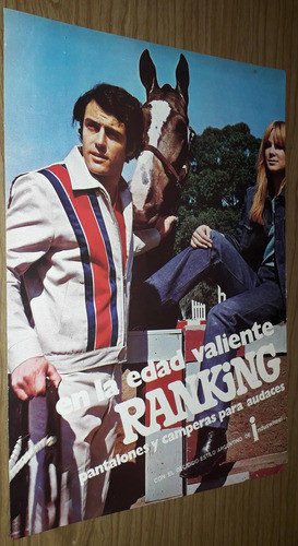 P595 Clipping Publicidad Pantalones Camperas Rankin Año 1970 0