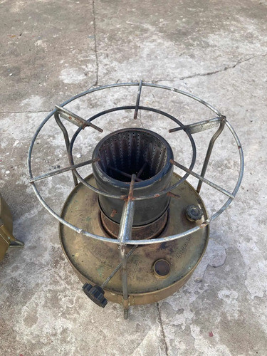 Antiguo Calentador Bram-metal N*5 Ideal Lampara 0