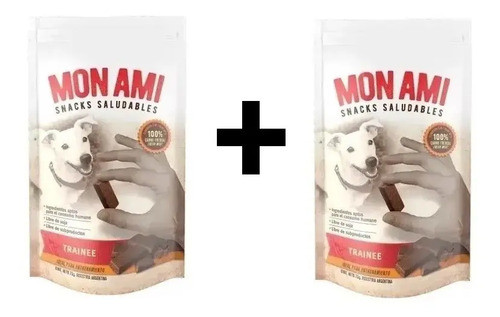 Snack Golosina Mon Ami Trainee 75 Gr X2unid Con Pollo Fresco 0