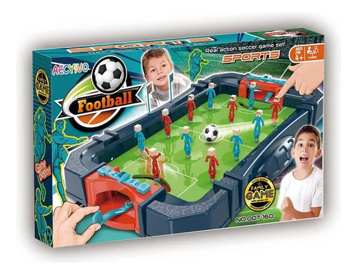 Juego De Mesa Futbolito 6 Jugadores 43x27cm 0