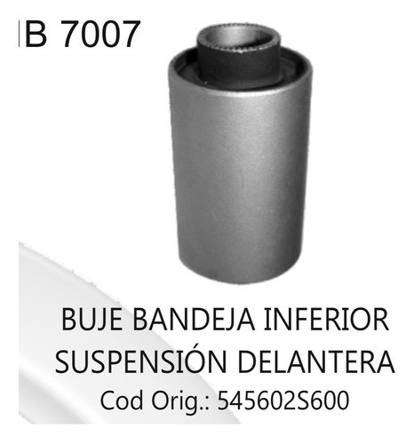 Buje  Bandeja Inf. Suspensión Delante. Nissan Frontier 98/07 1