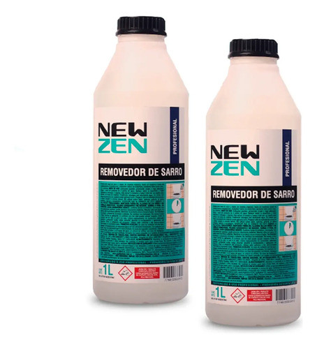 New Zen Quita Sarro Desincrustante 1 Lt X 2 Und 0