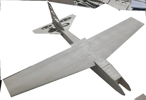 Kit Avion Mach Mini Balsa Almost Ready-to-fly (arf) 0