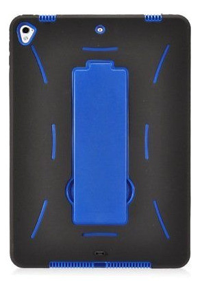 Doble Capa Híbrida Caucho Silicona/pc Funda Para iPad Manzan 1