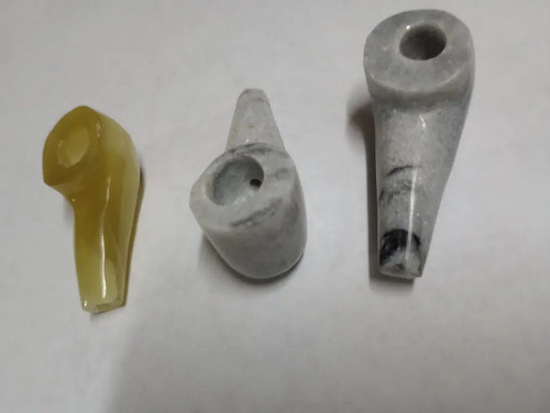 Pipa Mediana De Mármol Onyx Colores Varios 1