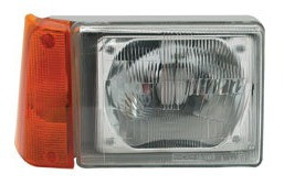 Optica Der. Con Señalero Ambar (r2/h4) Fiat Panda 0