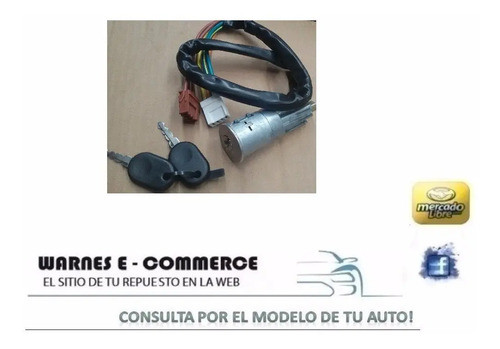 Llave De Contacto Y Arranque Peugeot 205 Tipo Valeo Neiman 1